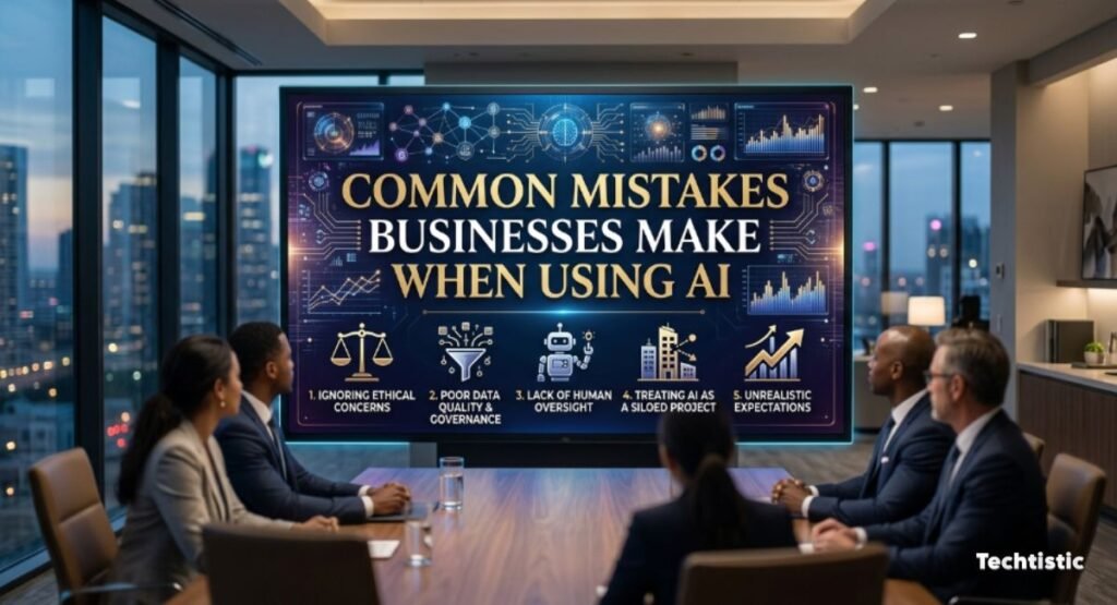 Common Mistakes Businesses Make When Using AI