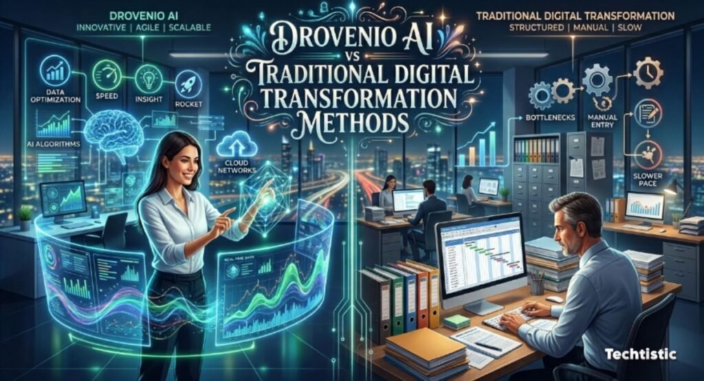 Drovenio AI vs Traditional Digital Transformation Methods