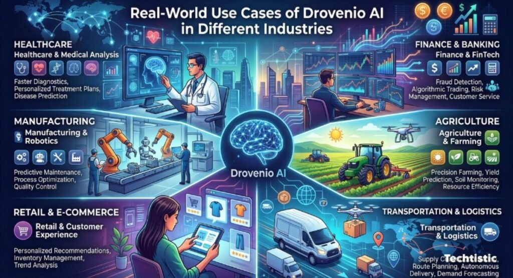 Real-World Use Cases of Drovenio AI in Different Industries
